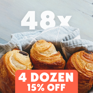 4 Dozen Chocolate Croissants (48-pack) Online Online For Sale