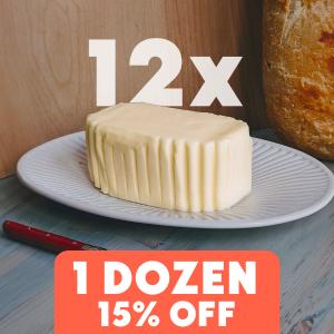 1 Dozen French Salted Butter (12-pack) 2025 Newest Cheap Online