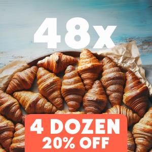 4 Dozen Croissants (48-pack) Visit New Cheap Pice