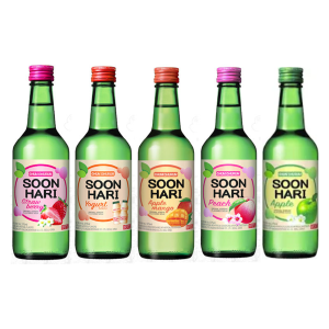 Soonhari Chum Churum Korean Soju Bundle 375ml 5 Pack Original Online