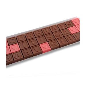 CONGRATS IT'S A BABY GIRL CHOCOLATES Online Cheap Pice
