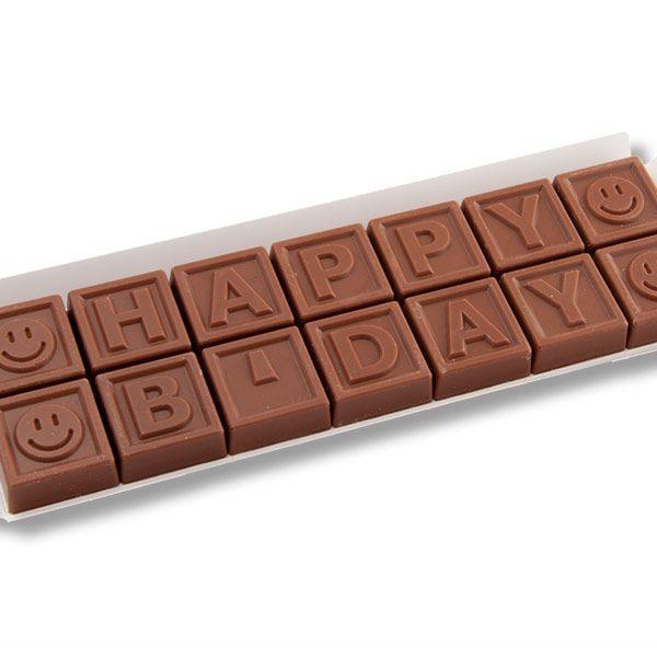 CHOCOGRAM HAPPY SMILEY BIRTHDAY CHOCOLATES Free Shipping Best Seller
