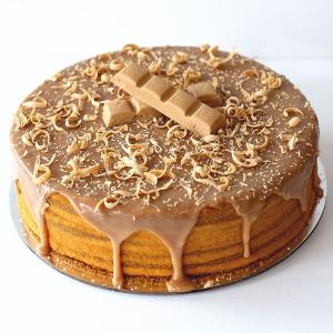 CHRISTINA'S CADBURY CARAMILK HONEY CAKE (2 SIZES) - 2 DAYS NOTICE REQUIRED* Low Shipping Cheap Pice