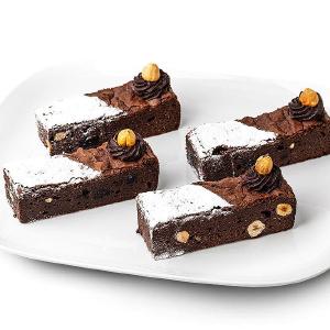 LITTLE SECRETS BAKEHOUSE CHOCOLATE, HAZELNUT & CRANBERRY FUDGE BROWNIE - GLUTEN FREE (BOX OF 6) Outlet Manchester Great Sale