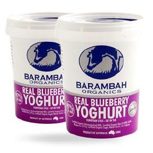 BARAMBAH ORGANICS LACTOSE FREE REAL BLUEBERRY YOGHURT Outlet Store For Sale