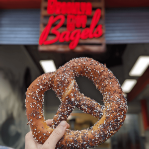 BROOKLYN BOY BAGELS - NY EVERYTHING PRETZEL (2 days notice required) Buy Cheap Best Pices