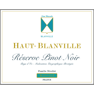Chateau Haut-Blanville Pays d'Oc IGP Reserve Pinot Noir 750ml Free Shipping Buy