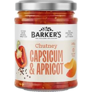 Barkers Chutney Capsicum & Apricot 245g Cheap Fashion Style