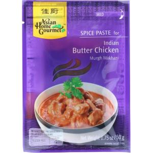 Asian Home Gourmet Indian Butter Chick 50g With Credit Card For Sale