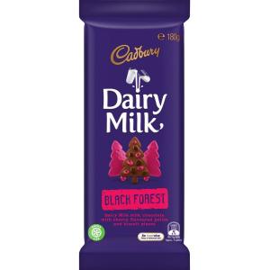 Cadbury Chocolate Block Black Forest 180g Outlet Choice