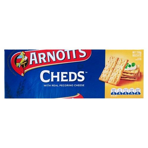 Arnotts Crackers Cheds 250g Lowest Pice