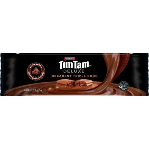 Arnott's Tim Tam Deluxe Decadent Triple Choc 175g Sale Online Shop