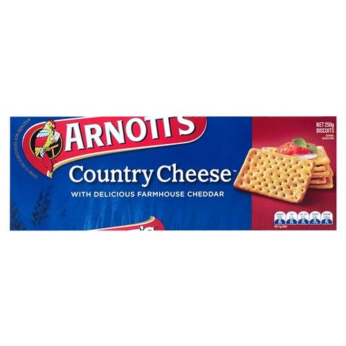 Arnotts Crackers Country pkt 250g Sale Extremely