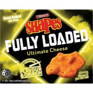 Arnotts Shapes Fully Loaded Crackers Ultimate 130g Buy Cheap Websites