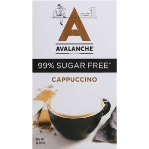 Avalanche 99% Sugar Free Cappuccino 160g Cheap With Mastercard