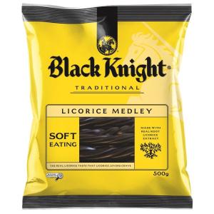 Black Knight Licorice Medley 500g Cheap New Arrival