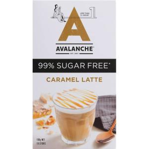 Avalanche 99% Sugar Free Caramel Latte 160g Explore Online