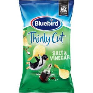 Bluebird Thin Cut Potato Chips Salt & Vinegar 150g Discounts Sale Online