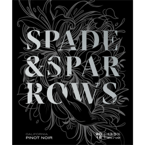 Spade and Sparrow Pinot Noir 750ml Factory Outlet