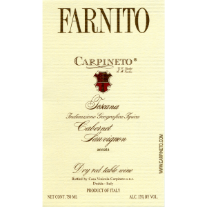 Carpineto Farnito Tuscany Cabernet Sauvignon 750ml Cheap Get To Buy