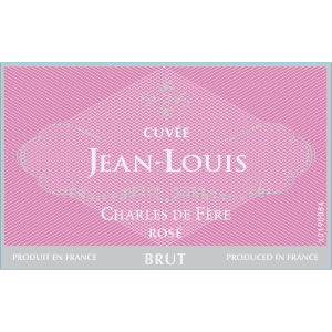 Charles de Fere Jean Louis France Sparkling Rose 750ml Free Shipping Best