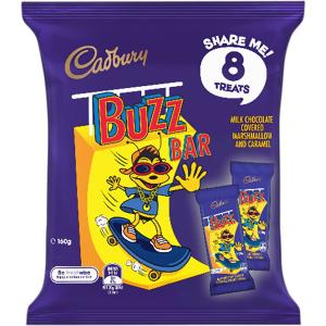 Cadbury Buzz Bar Share Pack 160g Clearance Choice
