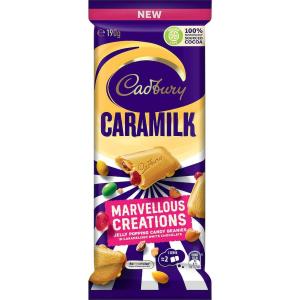 Cadbury Chocolate Block Caramilk Marvellous Creations 190g Cheap Sale Shop