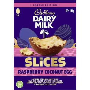 Cadbury Easter Egg Raspberry Coconut Slice 181g Affordable Sale Online