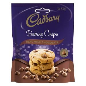 Cadbury Chocolate Chips 200g Shop Offer