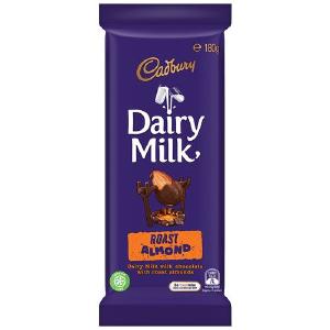 Cadbury Chocolate Block Roast Almond 180g Discount Sale Online
