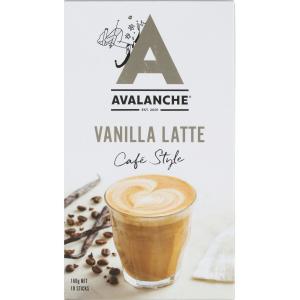Avalanche Cafe Style Vanilla Latte 160g Geniue Stockist Online