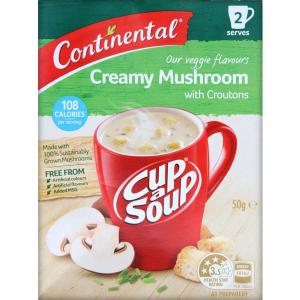 Continental Cup A Soup Creamy Mushroom with Croutons Visit Cheap Pice