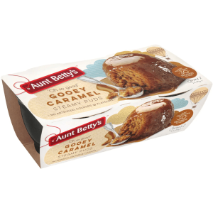 Aunt Bettys Steamed Pudding Gooey Caramel 2 X 95G Sale Outlet