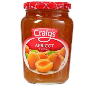 Craigs Apricot Jam 375g Outlet Big Discount