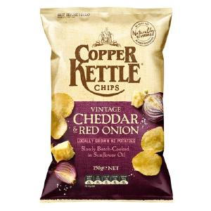 Copper Kettle Potato Chips Vintage Cheddar And Red Onion 150g Cheap Best Place