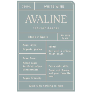 Avaline Spain White Blend 750ml Cheap Sale Wholesale Pice
