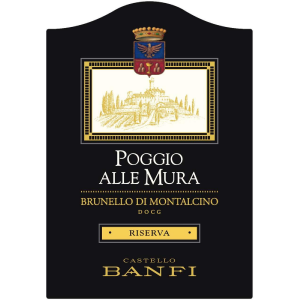 Castello Banfi Poggio Alle Mura Brunello Di Montalcino Riserva DOCG Sangiovese 750ml Geniue Stockist Cheap Pice