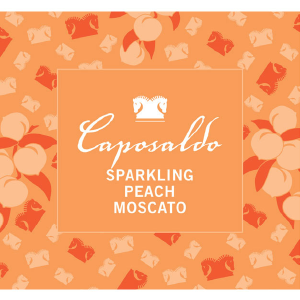 Caposaldo Italy Sparkling Peach Moscato 750ml Free Shipping Clearance Store