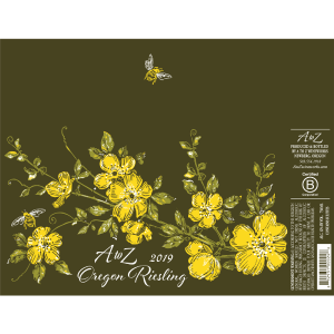 A to Z Wineworks Oregon Riesling 750ml On-Prem only Brand New Unisex