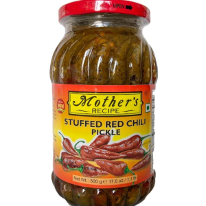 Mother's Recipe - Stuffed Red Chilli Pickle 500g (Case of 12) Outlet Reliable