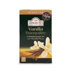 Ahmad Tea - Vanilla Tranquility Black Tea 20tb (Case of 6) Manchester For Sale