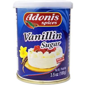 Adonis - Vanillin Sugar Powder 100g (Case of 24) Cheap Sale Lowest Pice