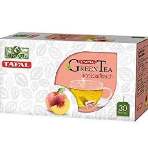 Tapal - Tropical Peach Green Tea 30tb (Case of 12) For Sale Official Site