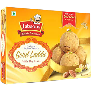 Jabsons - Gond Laddu With Dry Fruits 400g (Case of 20) Outlet Locations