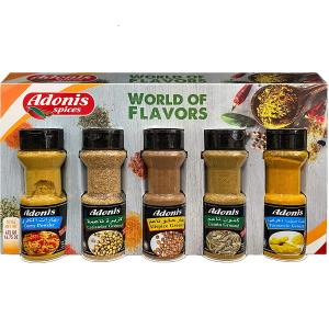 Adonis - Ground Spice Combo 100g x 5 (Case of 5) Buy Cheap Best Sale