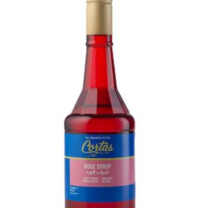 Cortas - Rose Syrup 600ml (Case of 12) Free Shipping Marketable