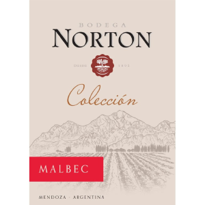 Bodega Norton Coleccion Mendoza Malbec 750ml Brand New Unisex