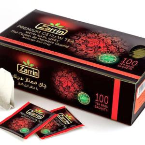 Zarrin - Premium Ceylon Earl Grey Black Tea 100tb (Case of 12) Supply Sale Online