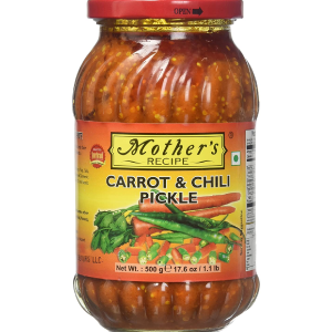 Mother's Recipe - Carrot & Chilli Pickle 500g (Case of 12) Cheap For Cheap