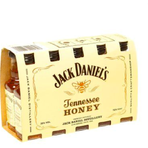 Jack Daniel's Honey Whiskey 50ml 10 Pack Free Shipping Low Shipping